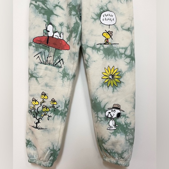NWOT Parks Project X Peanuts Tie-Dye Sweatpant Size Small - Picture 8 of 13